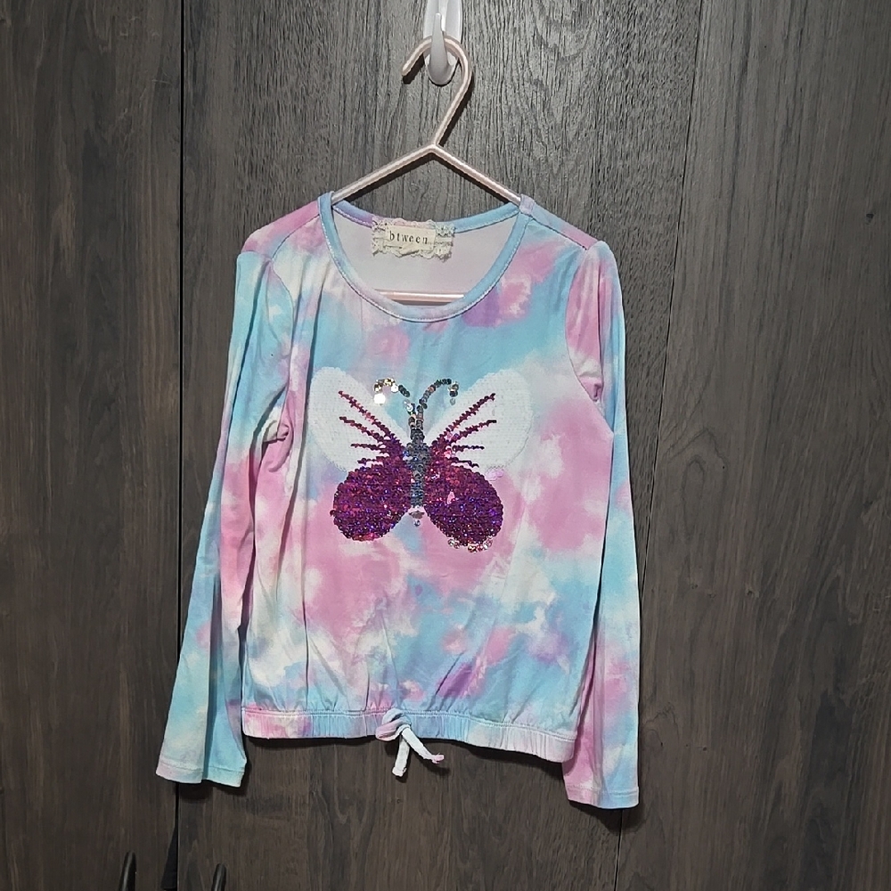 Btween Tie-Dye Butterfly Shirt